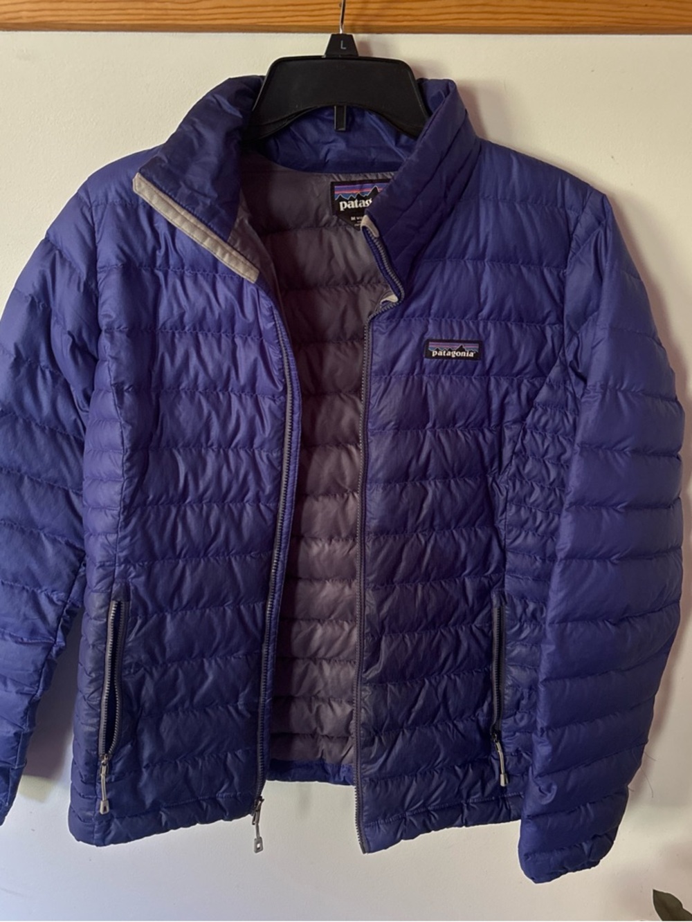 Patagonia Women’s Puffer Jacket. Medium. Blue